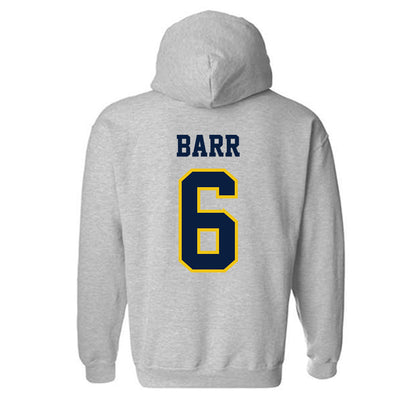 Michigan - NCAA Baseball : Kurt Barr - Classic Shersey Hooded Sweatshirt-1