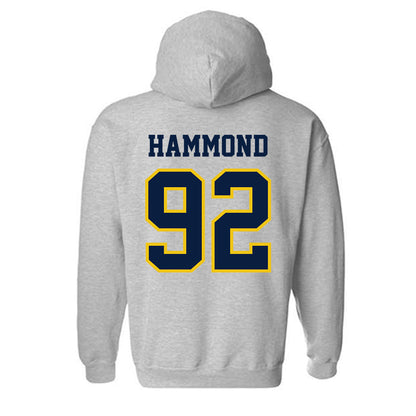 Michigan - NCAA Football : Ted Hammond - Classic Shersey Hooded Sweatshirt-1