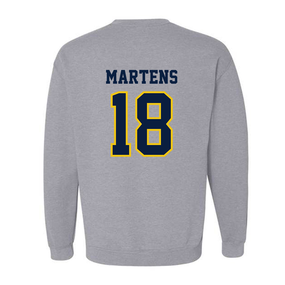 Michigan - NCAA Men's Soccer : Zachary Martens - Classic Shersey Crewneck Sweatshirt-1