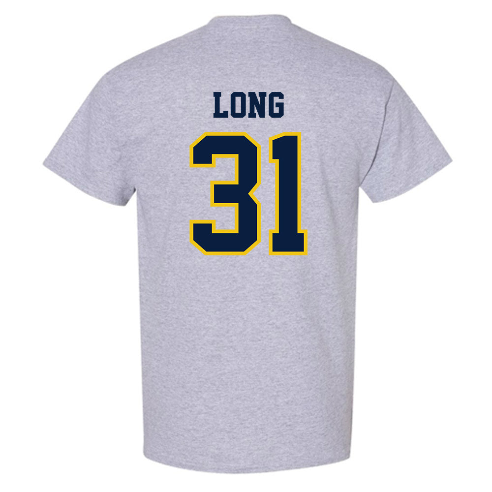 Michigan - NCAA Men's Lacrosse : Jack Long - Classic Shersey T-Shirt-1