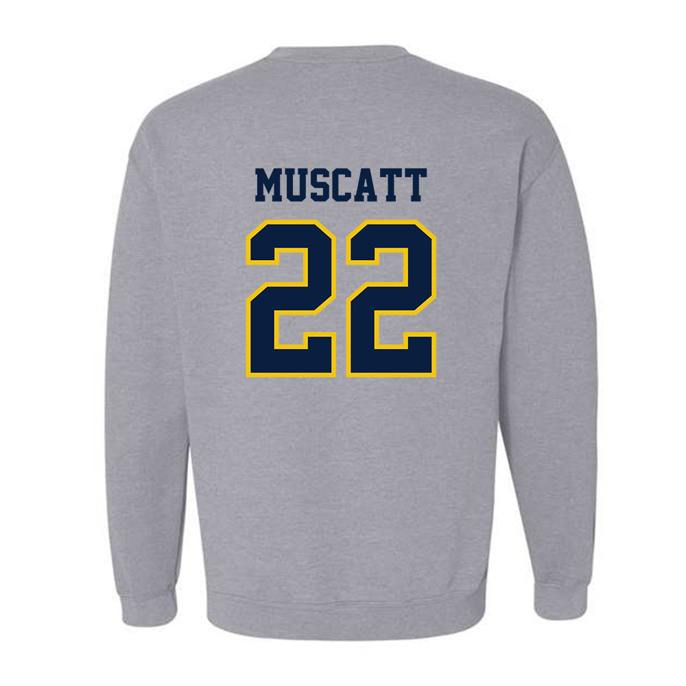 Michigan - NCAA Men's Ice Hockey : Kason Muscatt - Classic Shersey Crewneck Sweatshirt-1