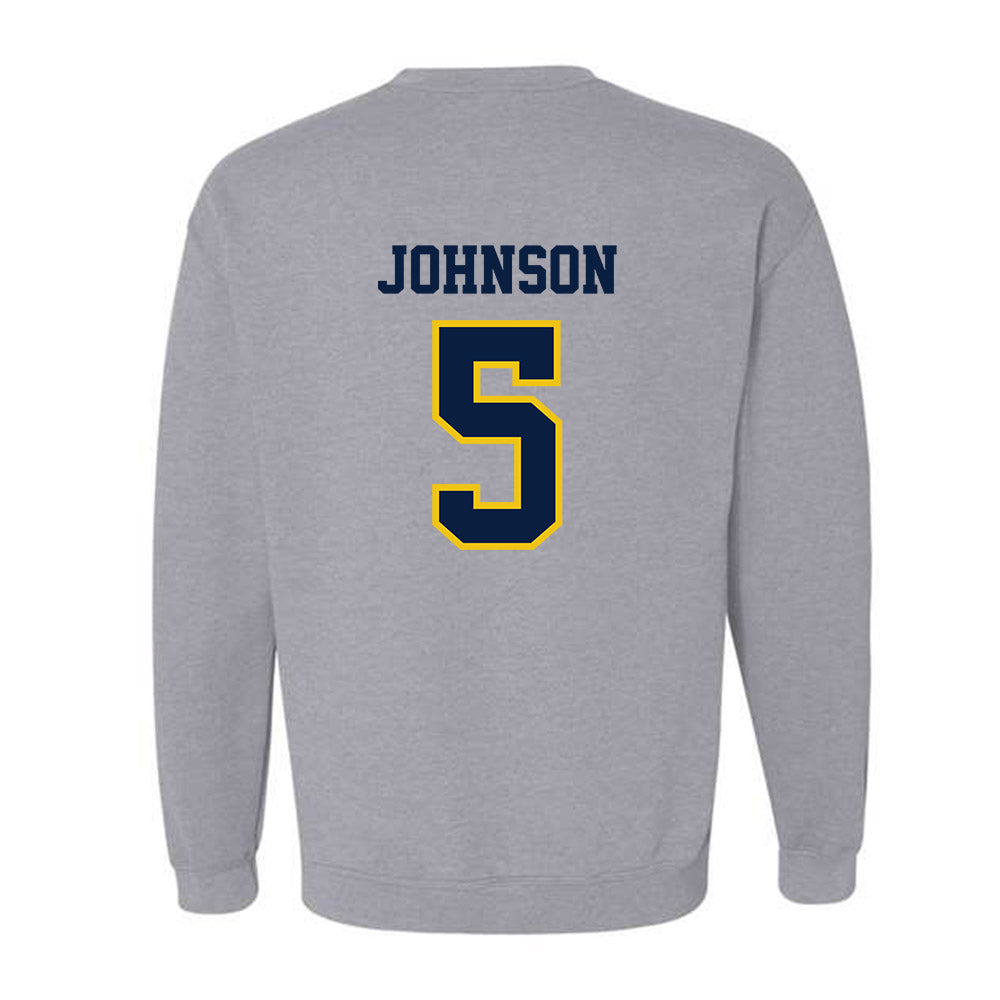 Michigan - NCAA Women's Volleyball : Lydia Johnson - Classic Shersey Crewneck Sweatshirt-1