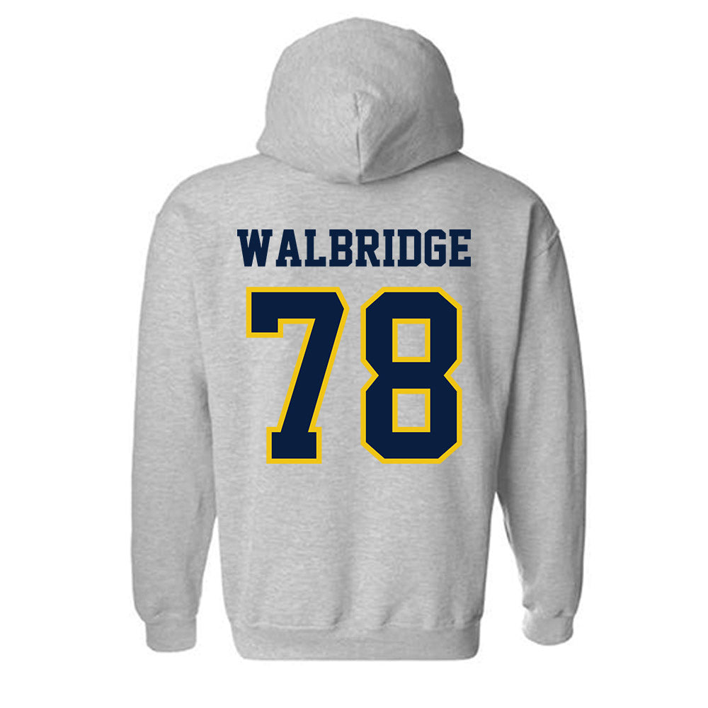 Michigan - NCAA Football : Marky Walbridge - Classic Shersey Hooded Sweatshirt-1