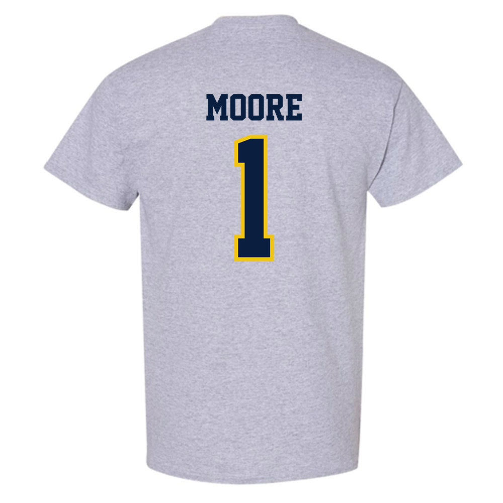 Michigan - NCAA Football : Rod Moore - Classic Shersey T-Shirt-1