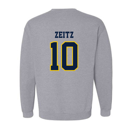 Michigan - NCAA Men's Soccer : Uriel Zeitz - Classic Shersey Crewneck Sweatshirt-1