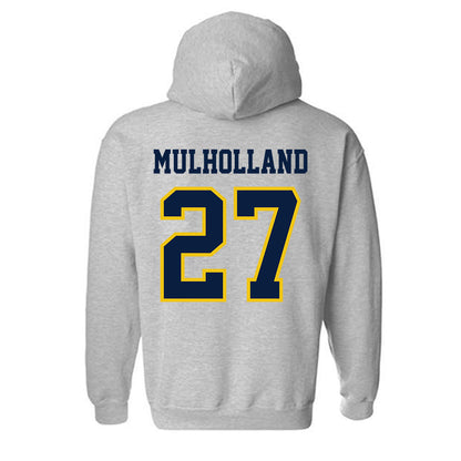 Michigan - NCAA Men's Lacrosse : Aidan Mulholland - Classic Shersey Hooded Sweatshirt-1