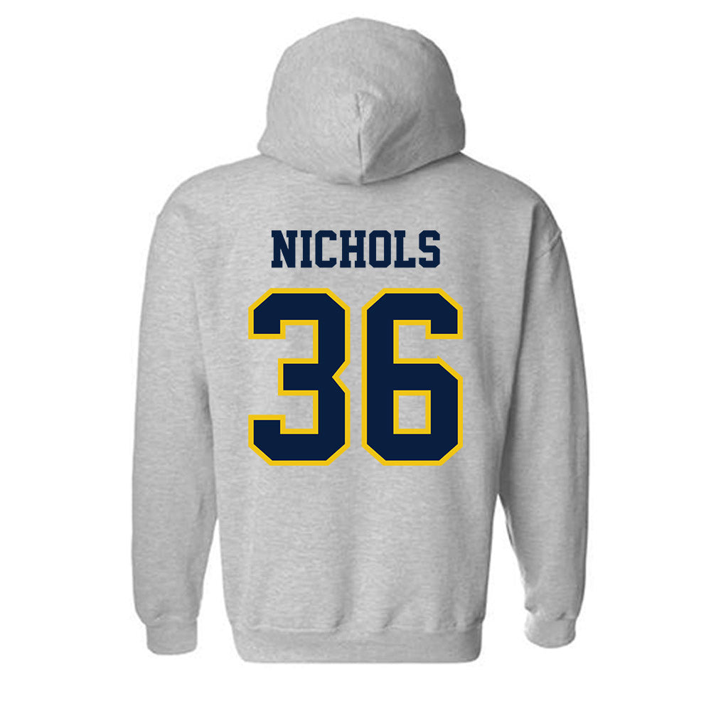 Michigan - NCAA Football : Josh Nichols - Classic Shersey Hooded Sweatshirt-1