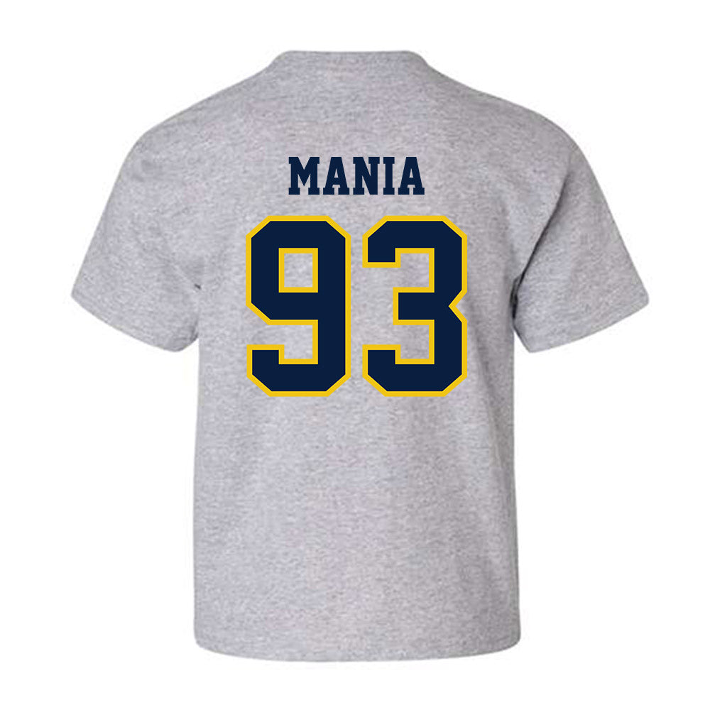 Michigan - NCAA Men's Ice Hockey : Matthew Mania - Classic Shersey Youth T-Shirt-1