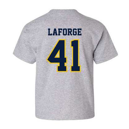 Michigan - NCAA Men's Lacrosse : Lucas Laforge - Classic Shersey Youth T-Shirt-1