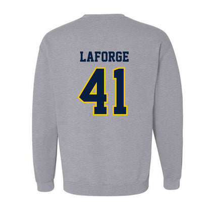 Michigan - NCAA Men's Lacrosse : Lucas Laforge - Classic Shersey Crewneck Sweatshirt-1