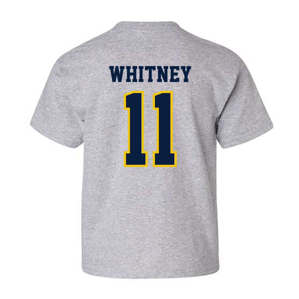 Michigan - NCAA Men's Lacrosse : Mason Whitney - Classic Shersey Youth T-Shirt-1