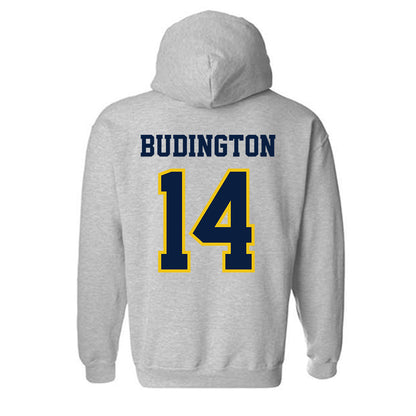 Michigan - NCAA Men's Lacrosse : Joseph Budington - Classic Shersey Hooded Sweatshirt-1