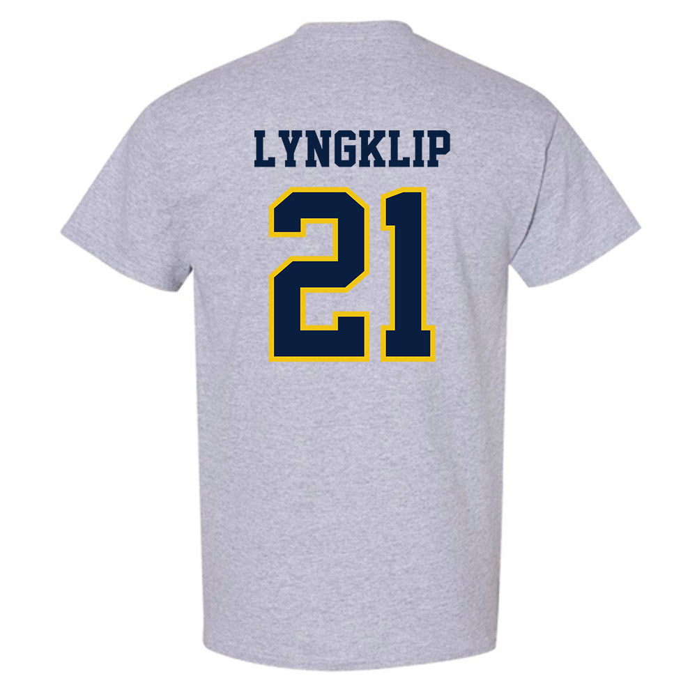 Michigan - NCAA Men's Lacrosse : Ryan Lyngklip - Classic Shersey T-Shirt-1