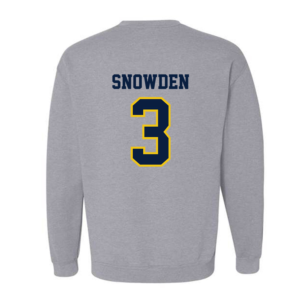 Michigan - NCAA Football : Smith Snowden - Classic Shersey Crewneck Sweatshirt-1