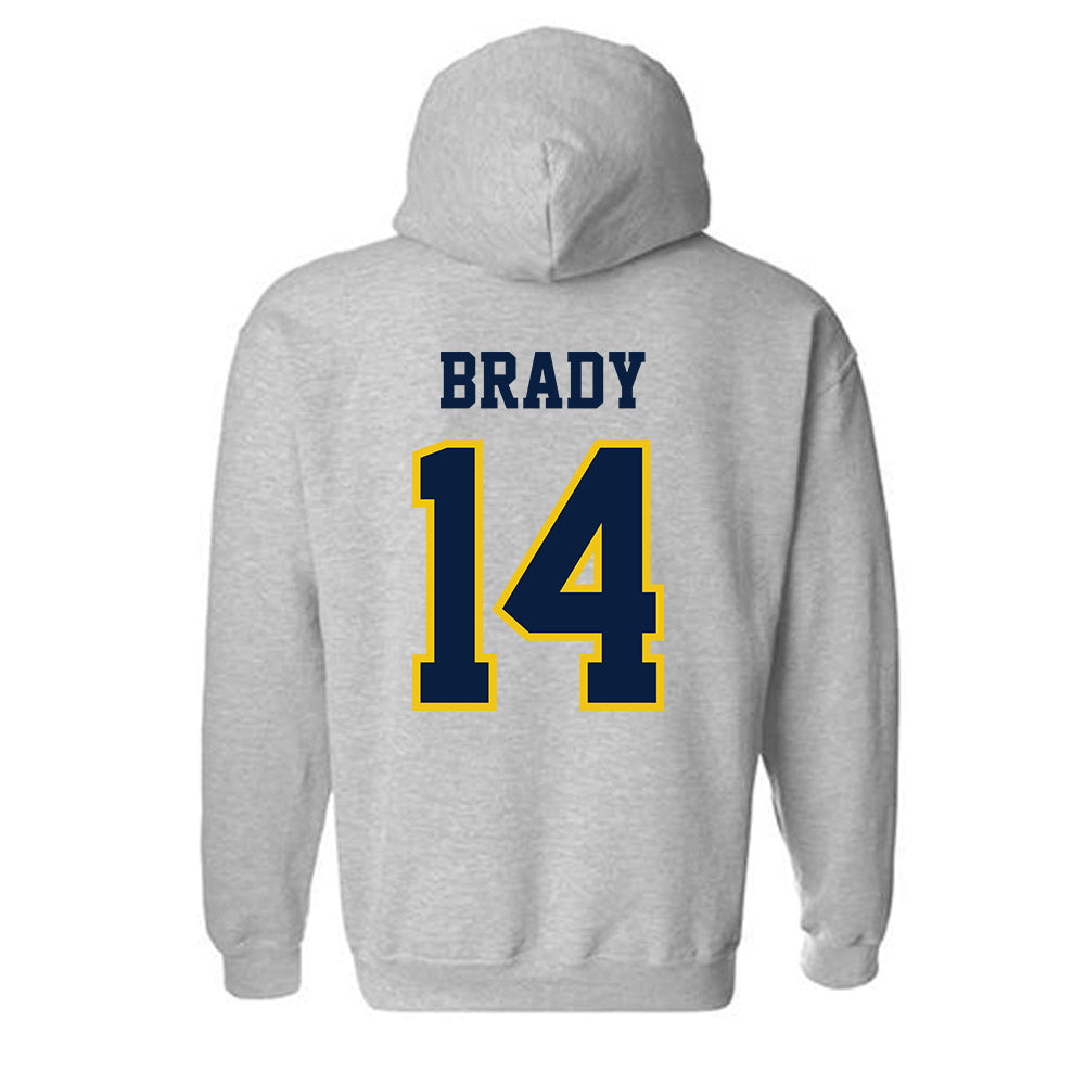 Michigan - NCAA Women's Volleyball : Hannah Brady - Classic Shersey Hooded Sweatshirt-1