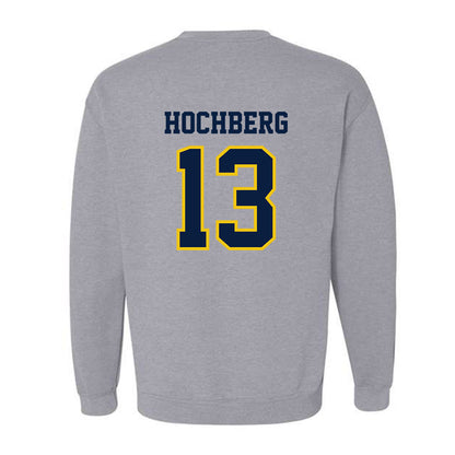 Michigan - NCAA Men's Basketball : Harrison Hochberg - Classic Shersey Crewneck Sweatshirt-1
