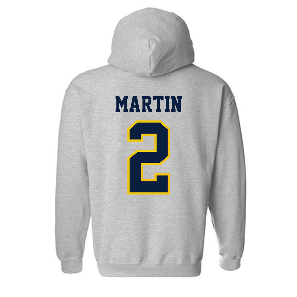 Michigan - NCAA Women's Lacrosse : Zoe Martin - Classic Shersey Hooded Sweatshirt-1