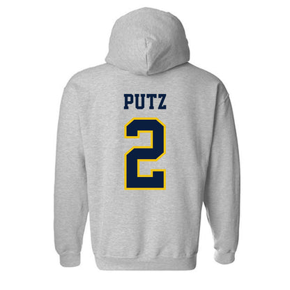 Michigan - NCAA Softball : Lauren Putz - Classic Shersey Hooded Sweatshirt-1
