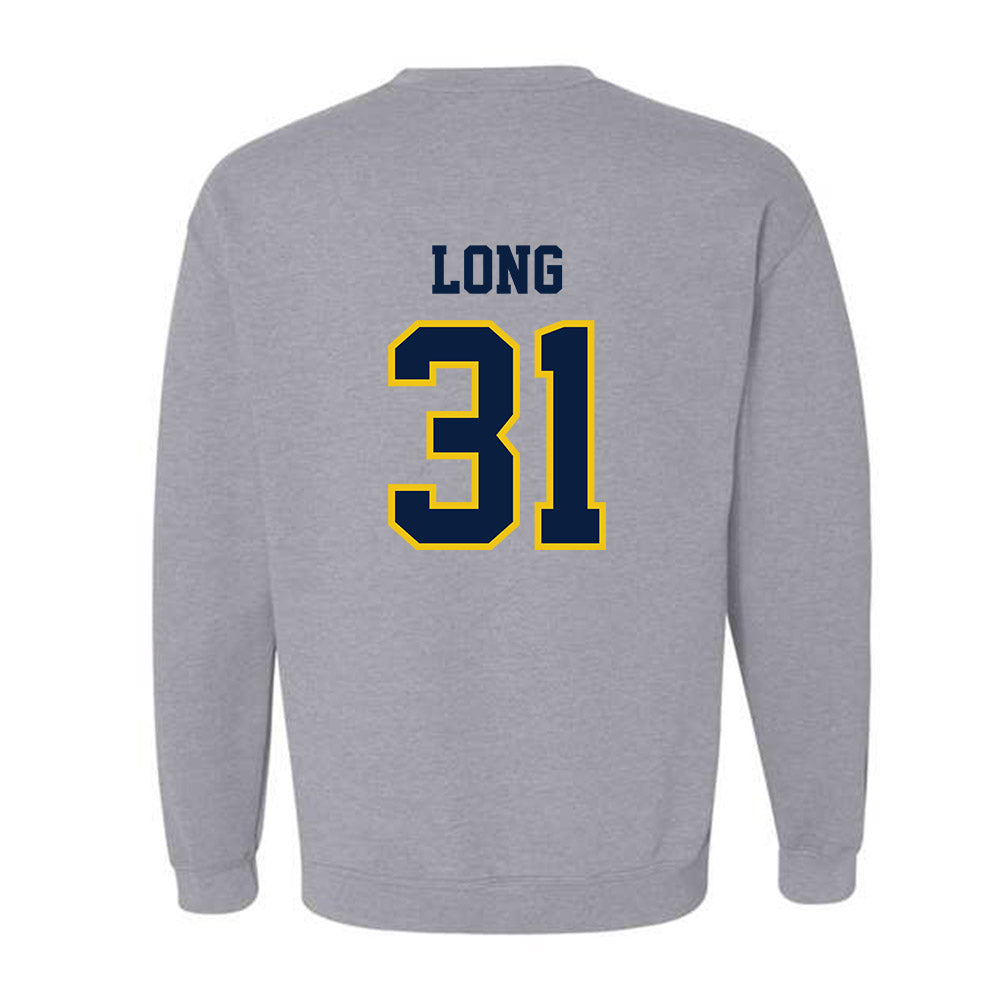 Michigan - NCAA Men's Lacrosse : Jack Long - Classic Shersey Crewneck Sweatshirt-1