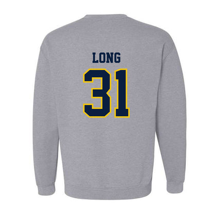 Michigan - NCAA Men's Lacrosse : Jack Long - Classic Shersey Crewneck Sweatshirt-1