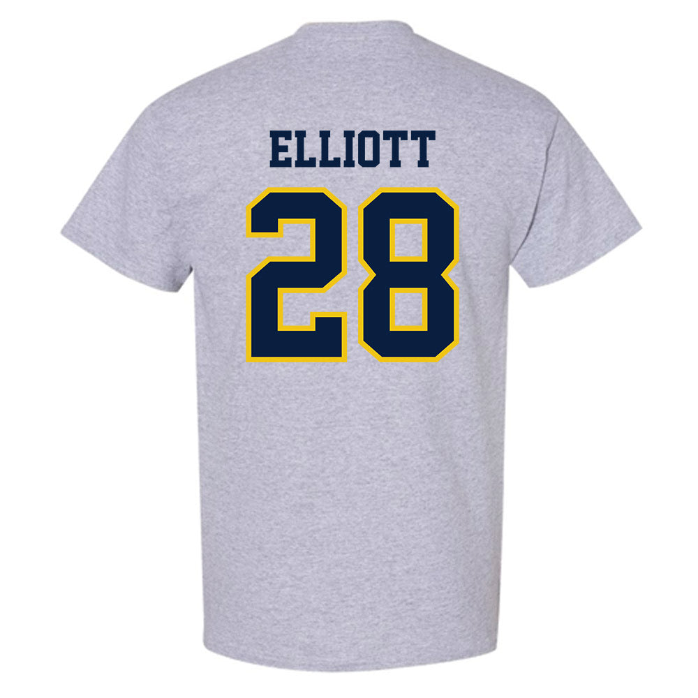 Michigan - NCAA Men's Lacrosse : Jack Elliott - Classic Shersey T-Shirt-1