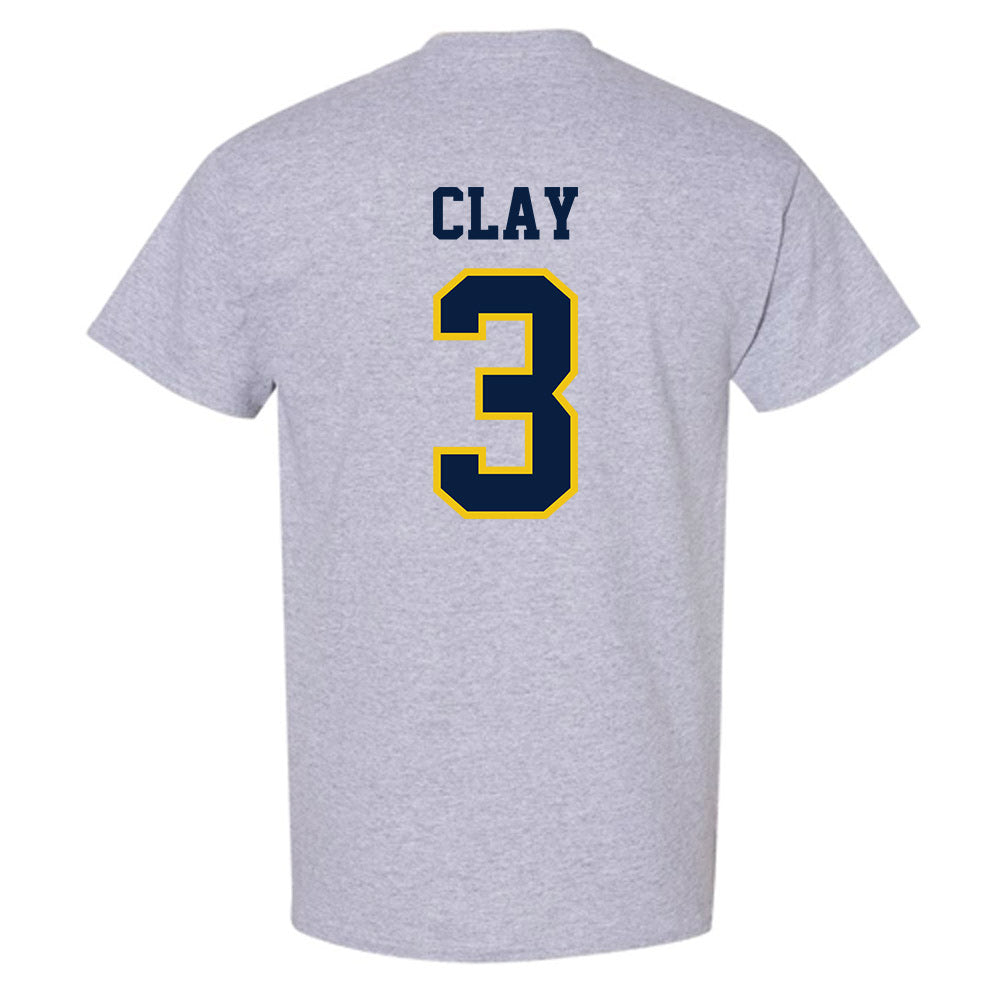 Michigan - NCAA Men's Lacrosse : Rowan Clay - Classic Shersey T-Shirt-1