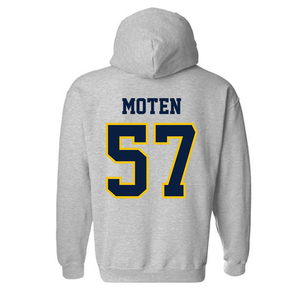 Michigan - NCAA Football : Travis Moten - Classic Shersey Hooded Sweatshirt-1