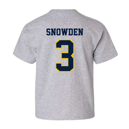 Michigan - NCAA Football : Smith Snowden - Classic Shersey Youth T-Shirt-1