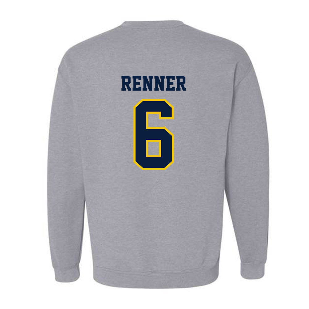 Michigan - NCAA Men's Lacrosse : Tommy Renner - Classic Shersey Crewneck Sweatshirt-1