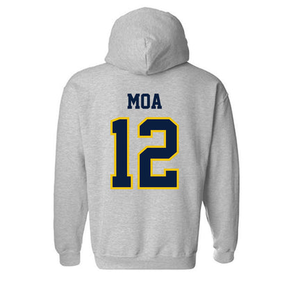 Michigan - NCAA Football : Salesi Moa - Classic Shersey Hooded Sweatshirt-1
