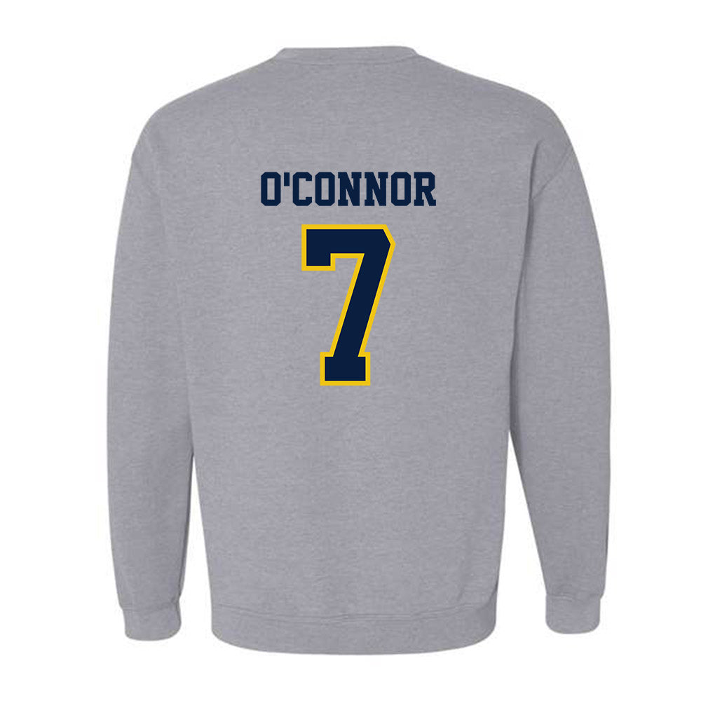 Michigan - NCAA Men's Lacrosse : Will O'Connor - Classic Shersey Crewneck Sweatshirt-1