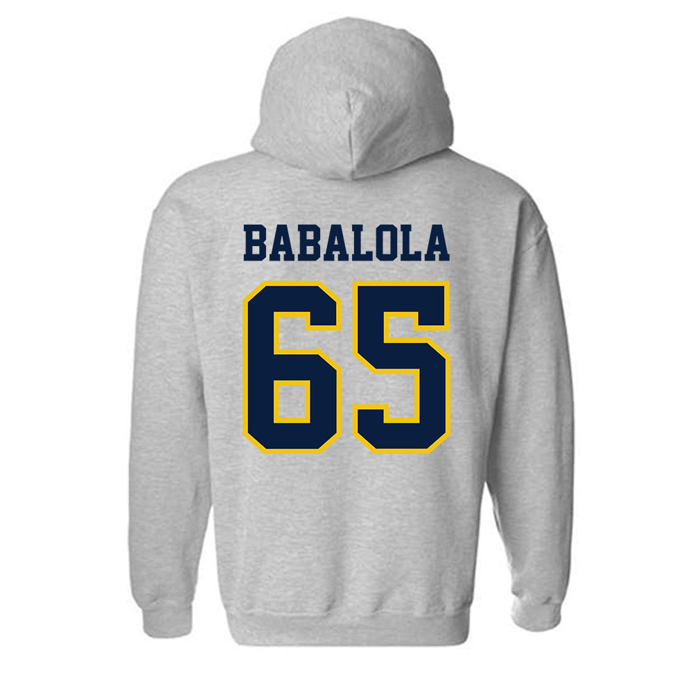 Michigan - NCAA Football : Andrew Babalola - Classic Shersey Hooded Sweatshirt-1