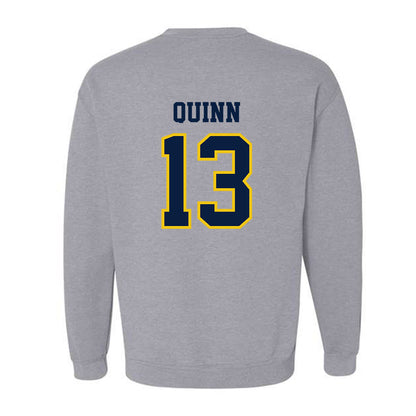 Michigan - NCAA Men's Lacrosse : Crandall Quinn - Classic Shersey Crewneck Sweatshirt-1