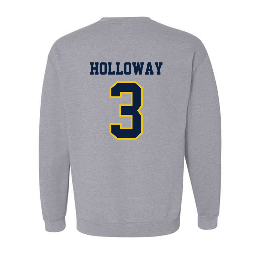 Michigan - NCAA Women's Basketball : Mila Holloway - Classic Shersey Crewneck Sweatshirt-1