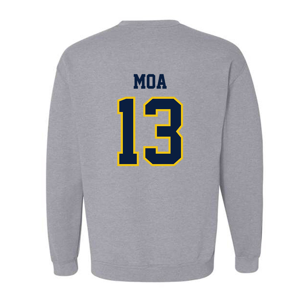 Michigan - NCAA Football : Aisea Moa - Classic Shersey Crewneck Sweatshirt-1