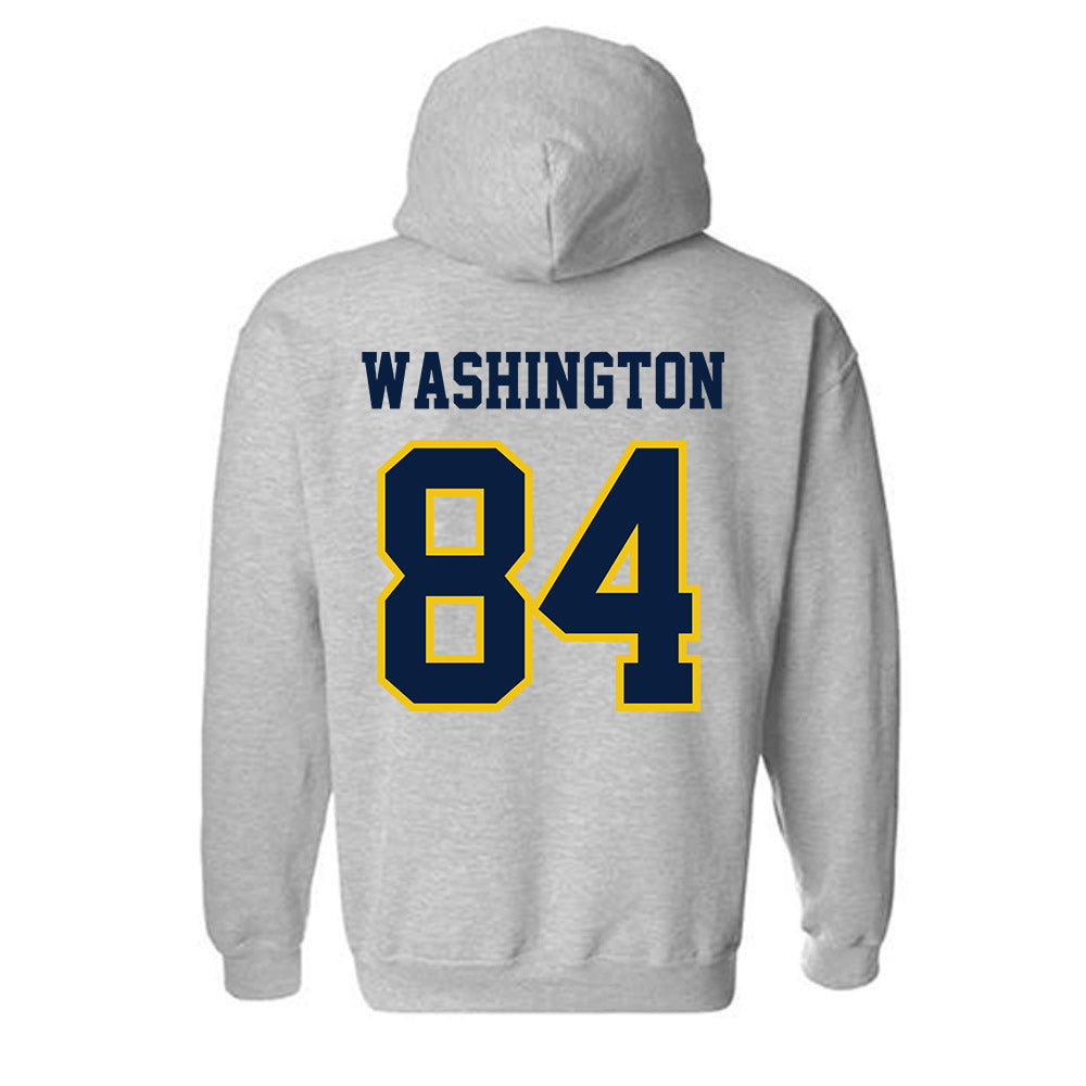Michigan - NCAA Football : Jacob Washington - Classic Shersey Hooded Sweatshirt-1