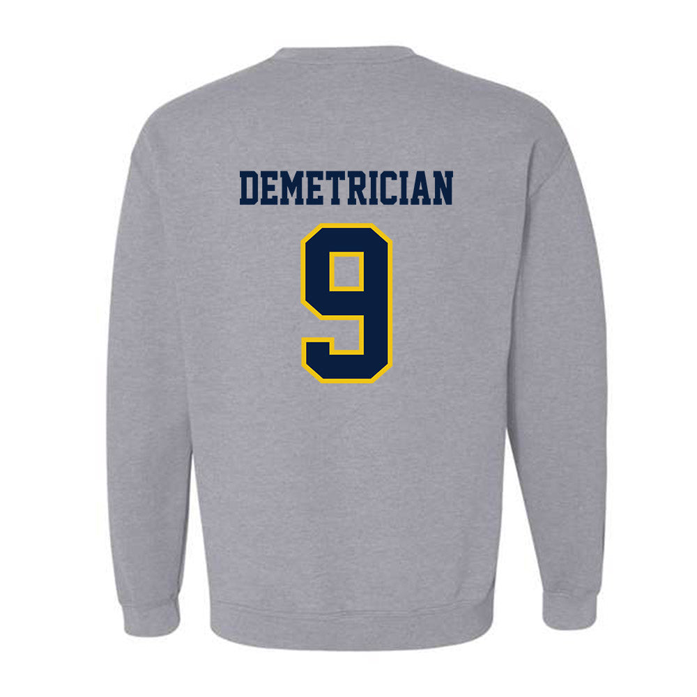 Michigan - NCAA Women's Volleyball : Ella Demetrician - Classic Shersey Crewneck Sweatshirt-1