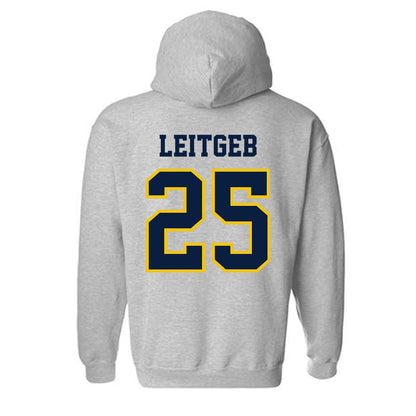 Michigan - NCAA Baseball : Brock leitgeb - Classic Shersey Hooded Sweatshirt-1