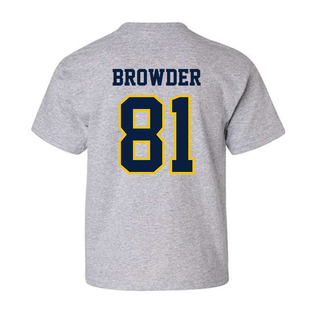 Michigan - NCAA Football : Jamar Browder - Classic Shersey Youth T-Shirt-1