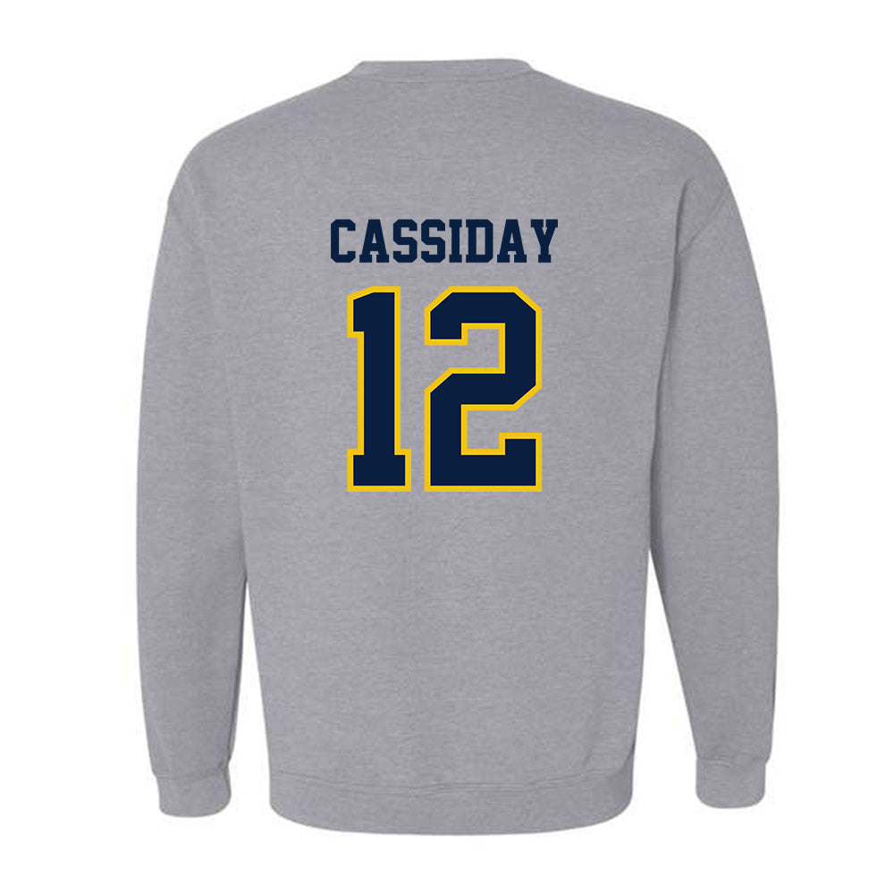 Michigan - NCAA Men's Soccer : Nicholas Cassiday - Classic Shersey Crewneck Sweatshirt-1
