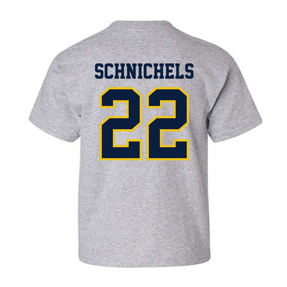 Michigan - NCAA Women's Volleyball : Sydney Schnichels - Classic Shersey Youth T-Shirt-1