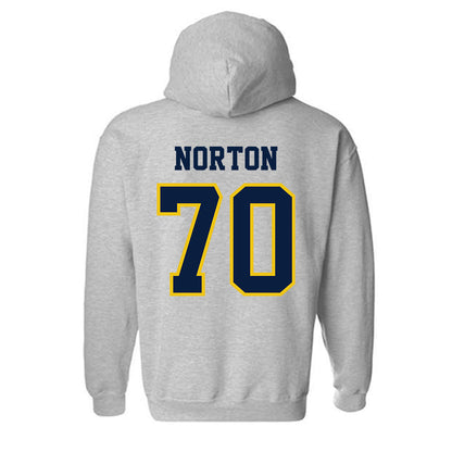 Michigan - NCAA Football : Brady Norton - Classic Shersey Hooded Sweatshirt-1