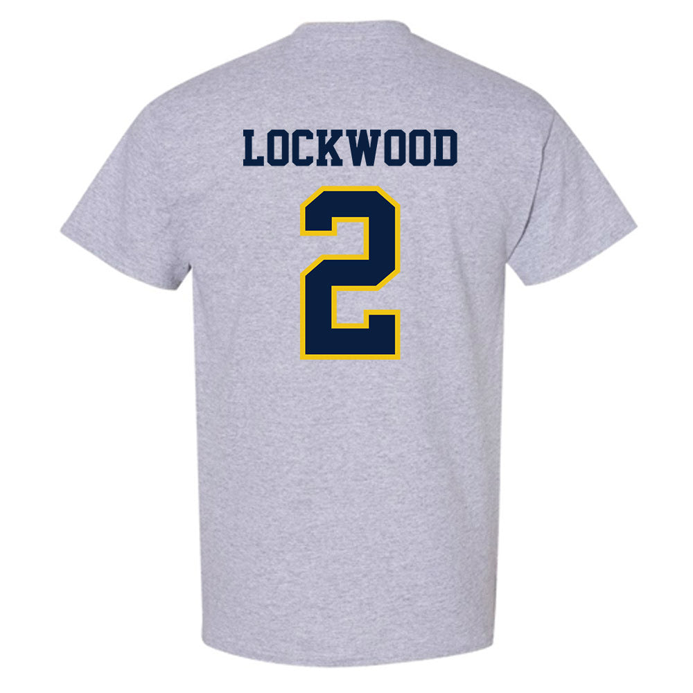Michigan - NCAA Men's Lacrosse : Bo Lockwood - Classic Shersey T-Shirt-1