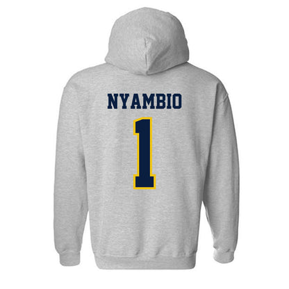 Michigan - NCAA Women's Volleyball : Serena Nyambio - Classic Shersey Hooded Sweatshirt-1
