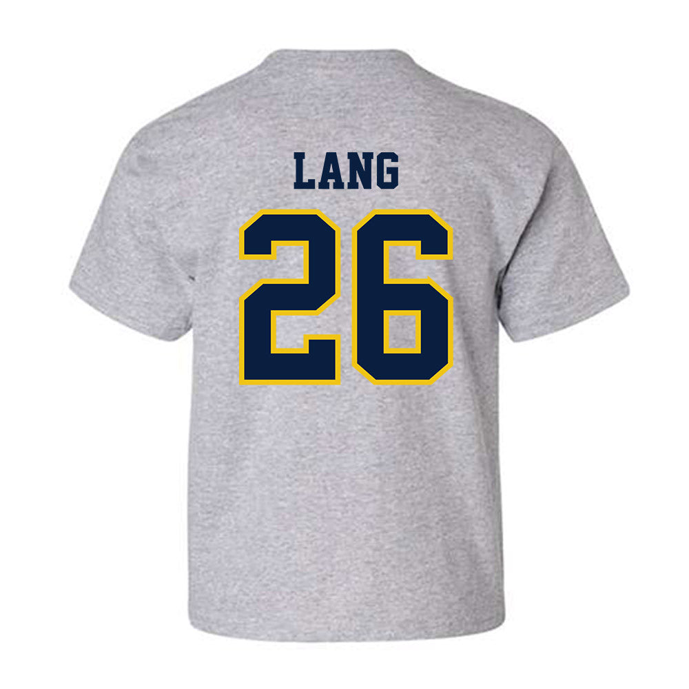 Michigan - NCAA Women's Soccer : Jenna Lang - Classic Shersey Youth T-Shirt-1