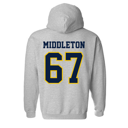 Michigan - NCAA Football : Trent Middleton - Classic Shersey Hooded Sweatshirt-1