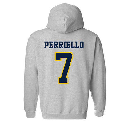 Michigan - NCAA Women's Lacrosse : Olivia Perriello - Classic Shersey Hooded Sweatshirt-1