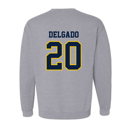 Michigan - NCAA Men's Lacrosse : Lucas Delgado - Classic Shersey Crewneck Sweatshirt-1