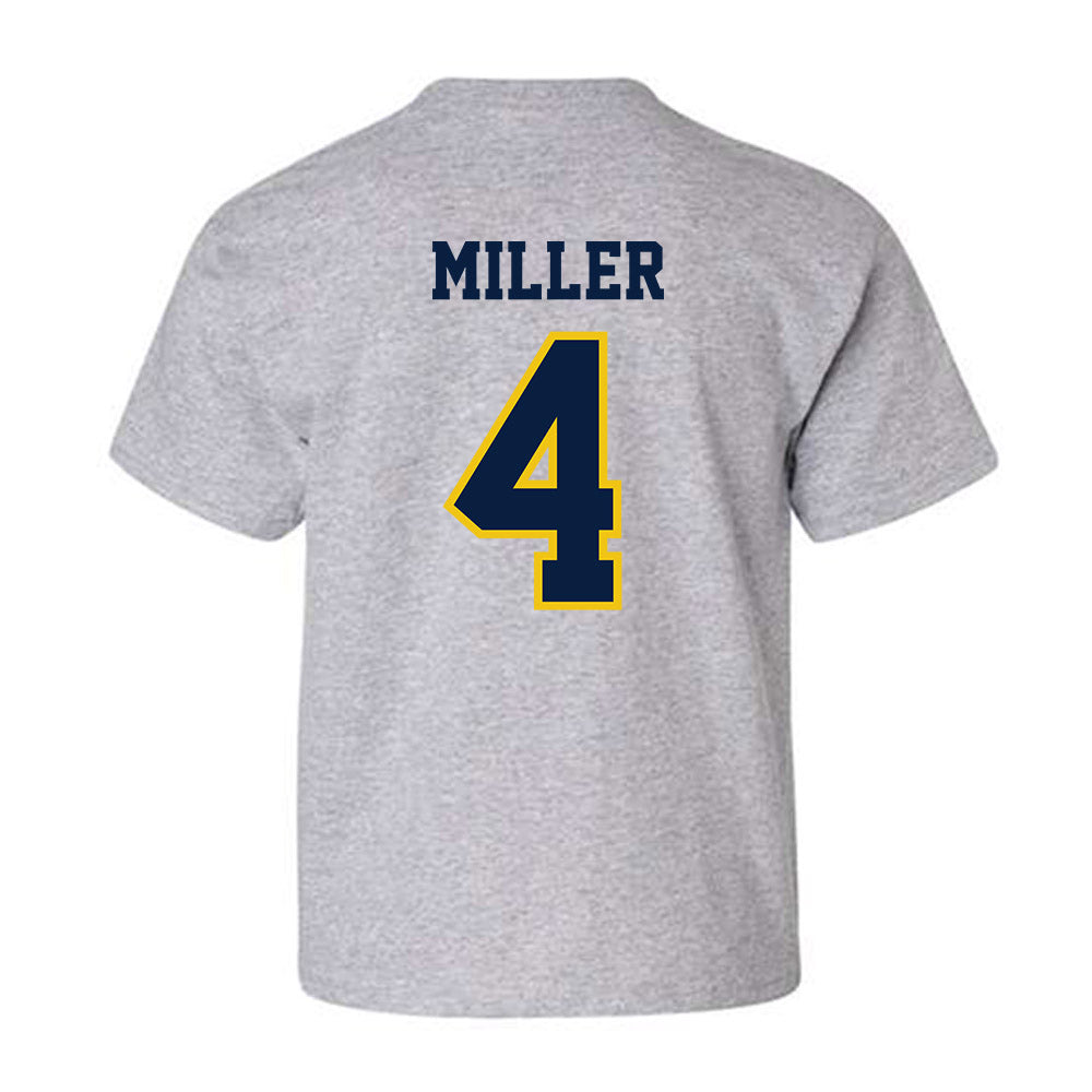 Michigan - NCAA Men's Soccer : Nolan Miller - Classic Shersey Youth T-Shirt-1