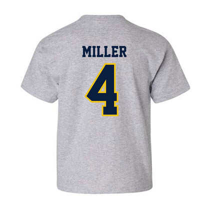 Michigan - NCAA Men's Soccer : Nolan Miller - Classic Shersey Youth T-Shirt-1